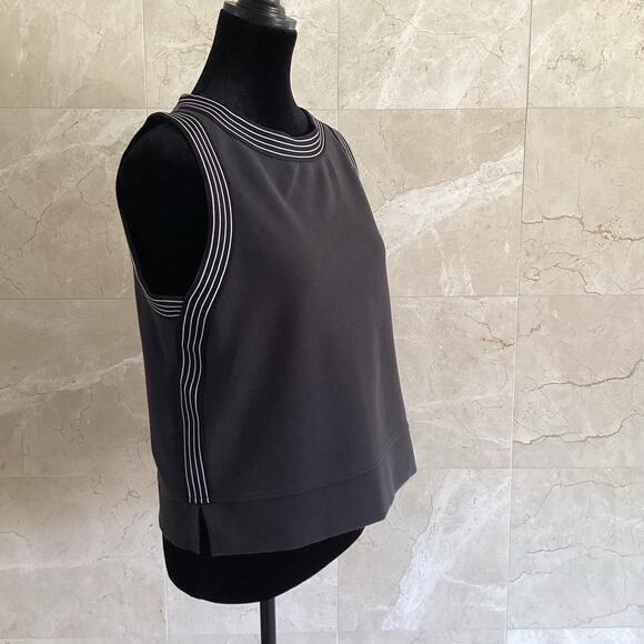 Athleta Matching Set XS/S Soft Black Stripe Fall Athleisure Sporty Travel Outfit - Picture 5 of 12